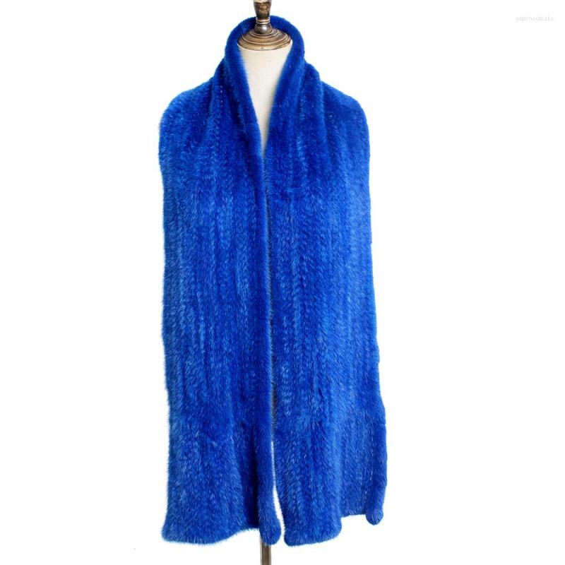 

Scarves Winter Women Natural Scarf Luxury Knitted Genuine Mufflers Fashion Warm Causal Shawl Neckerchief Wholesale