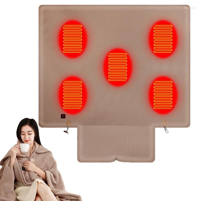 

Bandanas Heated Shawl Wrap Wearable Electric Blanket Heating Warming Outdoor Machine