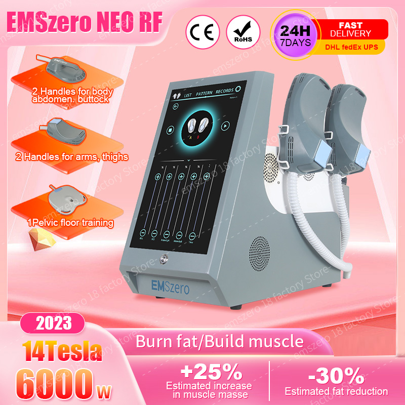 

RF Equipment EMSlim Slimming Machine Muscle Stimulator High Intensity EMT Body Shaping EMS Electromagnetic Slimming Fat Burning