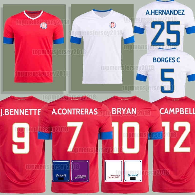 

2022 2023 Costa Rica soccer jerseys 22 23 J.VARGAS DUARTE BRYAN A.CONTRERA A.HERNANDEZ J.VENEGAS CAMPBELL G.TORRES F.CALVO BORGES C F.CALVO GALO Jersey football shirt Mens, Men (ge si da li jia)