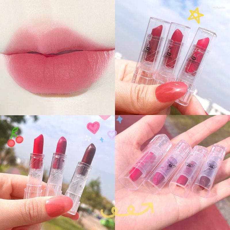

Lip Gloss 10 Colors Mini Velvet Matte Lipstick Makeup Moisturizing Not Easy To Fade Transparent Tube Sample Lipgloss Lasting Waterproof, 11-3.5g mini