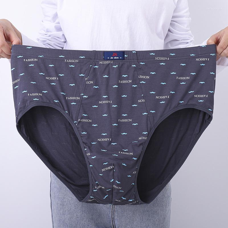 

Underpants High Waist Plus Fat Loose Big Underwear Men's Briefs Modal, 4pcs