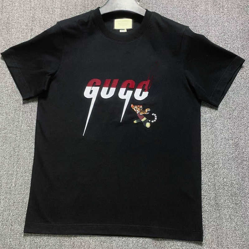 

Men's T-Shirts Correct Fashion 2022 Series Basic Round Neck Lightning Short Sleeve T-shirt Couple Version Fashion T221208, White