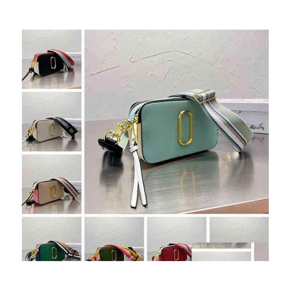 

Wallets Cross Body Bags Marc Handbags Designer Bag Handbag Shoder Women Ladies Fashion Allmatch Classic Mticolor Purses 220808 Drop Dhn8F, Mw09 18/10cm