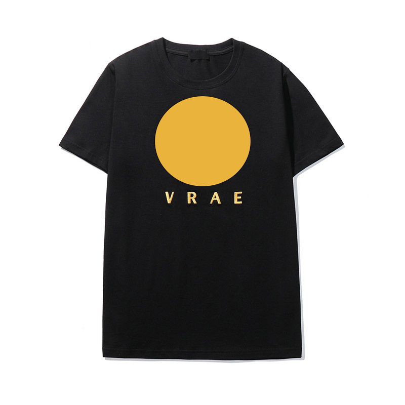 

Men's T Shirt Short Sleeve Tees T-Shirts Pure Cotton Summer Casual Tops Designer Brand Classic Letters Pattern Embroidery Mens Womens Clothing Black White