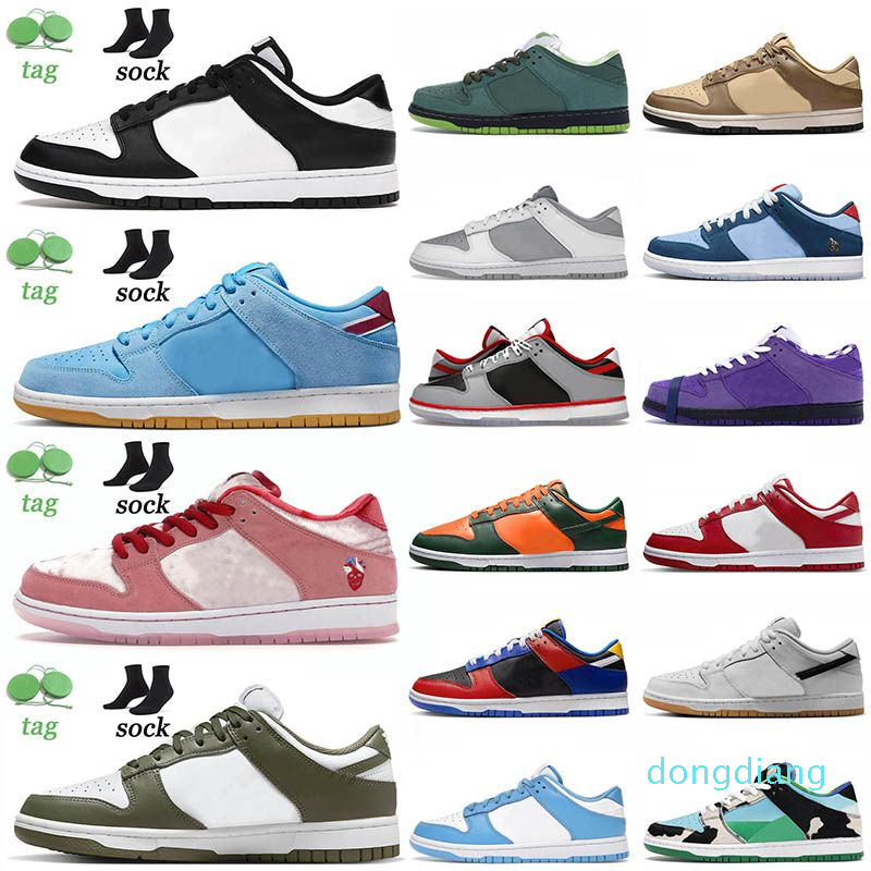 

Mens Casual Shoes Sb Reverse Panda UNC Dunks Peach Cream Medium Olive Triple Pink Grey Fog Black White UCLA Womens Outdoor Sneakers Skate Fashion Trainers, A2 unc 36-45