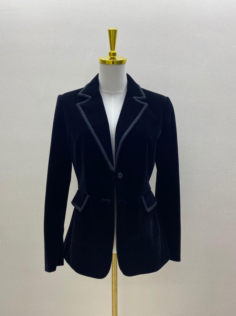 

Women' Suits Autumn And Winter 2022 Velvet Suit Coat 1108, Blue