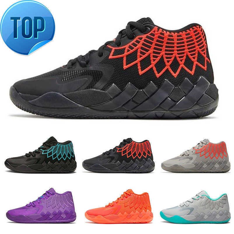 

TOP Roller Shoes Basketball Shoes Mens Trainers Sports Sneakers Black Blast Buzz City Rock Ridge Red 2022 Lamelo Ball 1 Mb.01 Men Lo Ufo Not, Color#4