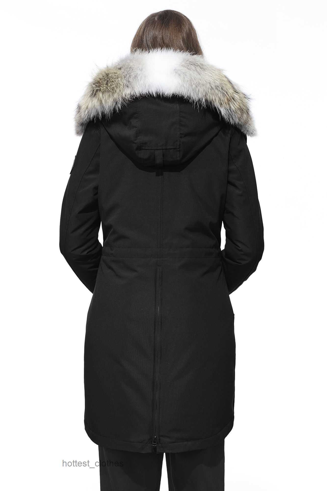 

canada Down Jackets Canadian Goose Jacket Women New Duck Couple Coat Parka Real Fur Collar goose XHZI, Black