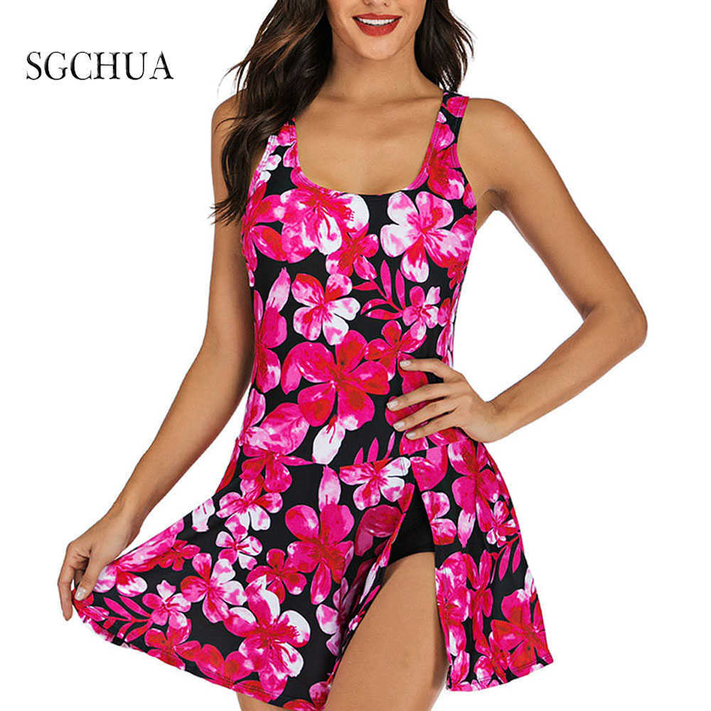 

Swim Wear Sexy Floral One Piece Large Swimsuits Closed Plus Size Swimwear Push Up Body Bathing Suit For Pool Beach Women's Swimming Suit T221208