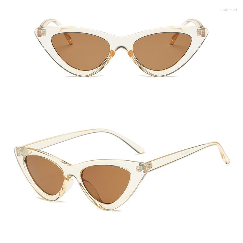 

Sunglasses Drop Retro Sun Glasses Classic Cat Eyes Personalidad Gafas De Sol Men Women Luxury UV400 With Metal Hinge