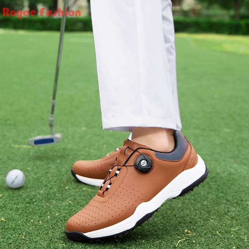 

Dress Shoes High Quality Golf Sneakers Walking Outdoor Light Weight er Footwears for Men Size  bot 221207, Black