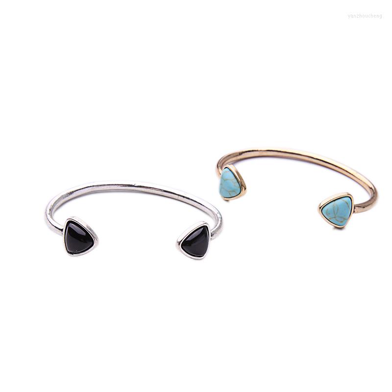 

Bangle 2022 Triangle Fine Gems Bracelet&Bangles For Women Elegant Casual Different Color India Bangles Wholesale