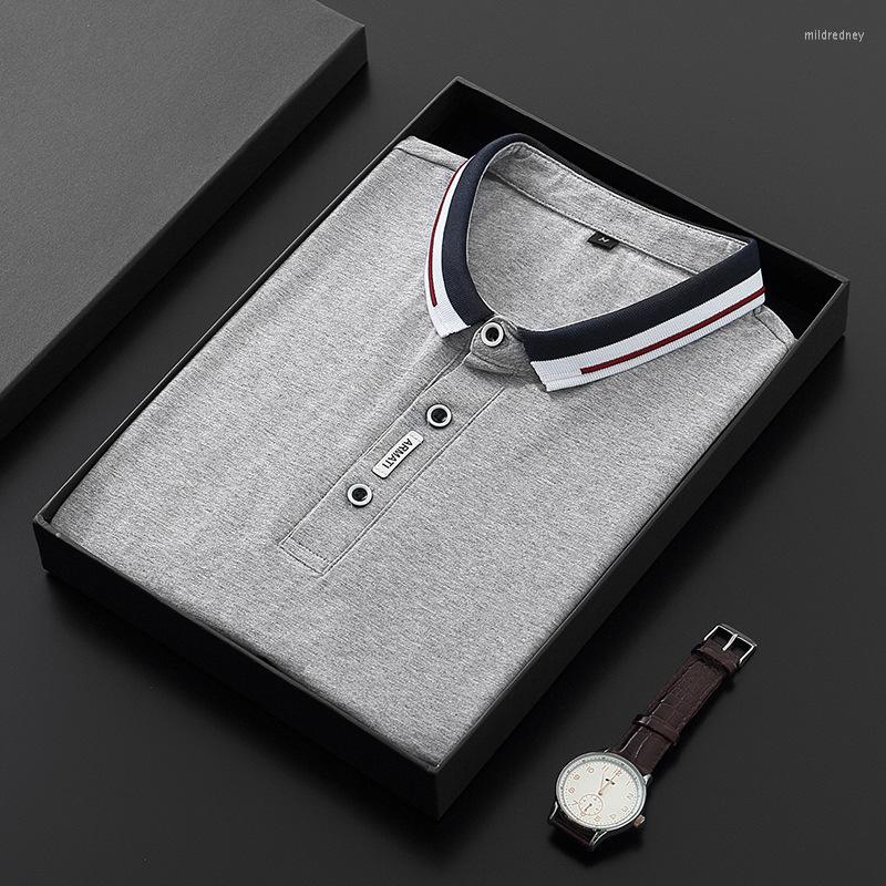 

Men's Polos Summer Polo Shirts Clothing 2022 Short Sleeve Shirt High Quality T For Men Fashion Top Tee Camisas