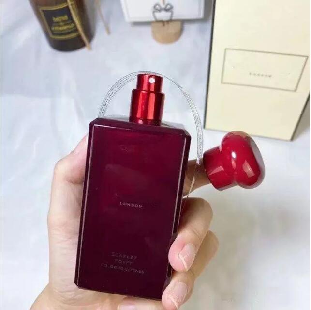 

Jo London Malong Perfume Scarlet Poppy Cologne Intense 100ml Blossom Flower Floral Fruit Fragrance long lasting time good smell Spray Red Bottle Parfum
