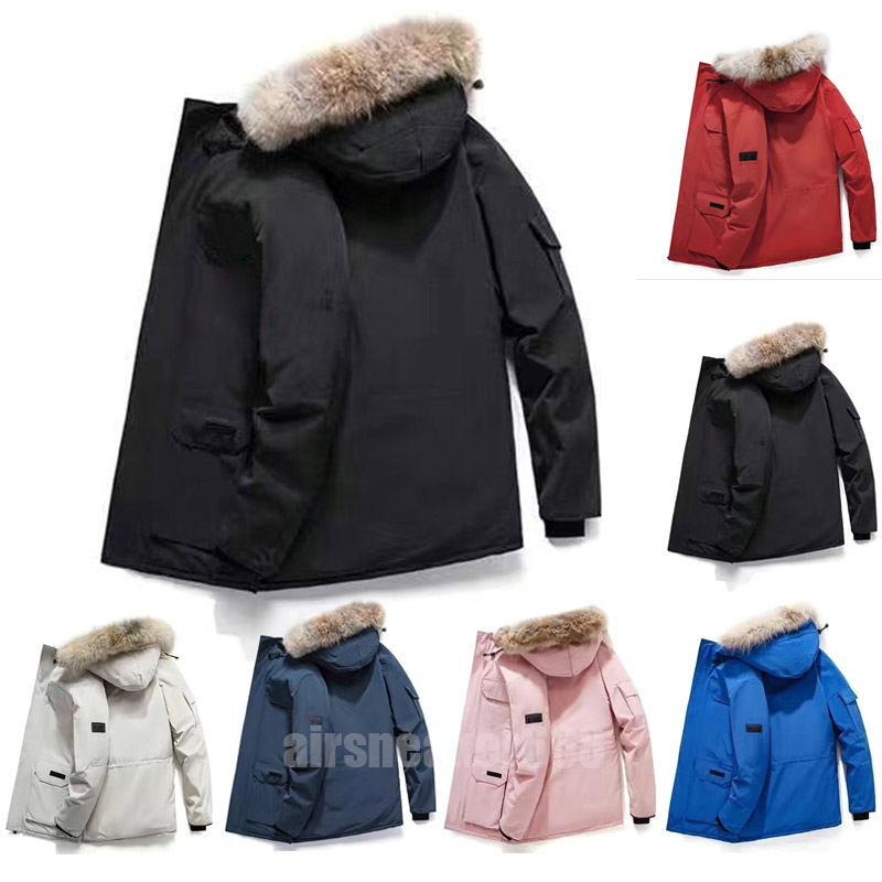 

2023 Mens womens Jackets Winter Cotton Women's Parka Coats Fashion Outdoor Windbreakers Couples Thickened Warm Coats Custom Designer clothing 2222, Color 5