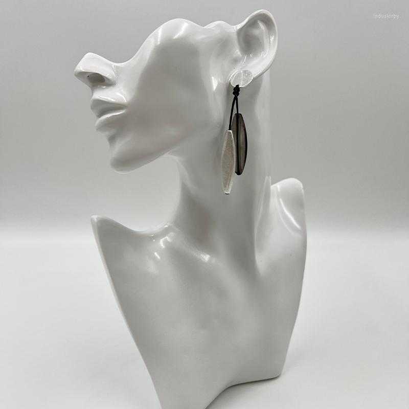 

Dangle Earrings Suekees Goth Drop Earings Fashion Jewelry Pendientes Vintage Boho Long Earring Plastic&CCB Bead For Women Accessories