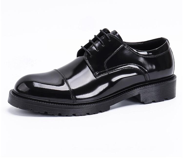 

Gentlemen Formal Suit Dress Shoes Patent Leather Fashion Wedding Party Menx Oxfords Big Size 38-46, Black