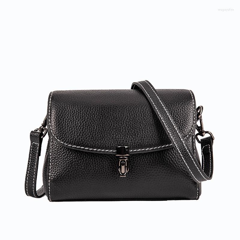 

Evening Bags Summer Fashion Women Shoulder Bag Genuine Leather Small Handbag Casual Lady Crossbody Pink Drop, Black