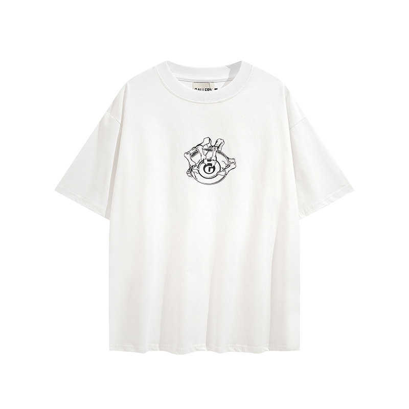 

designer galleryes depts Shirt 2022 summer fashion ATK printed hip hop men' and women' loose Casual Short Sleeve T-Shirt, White