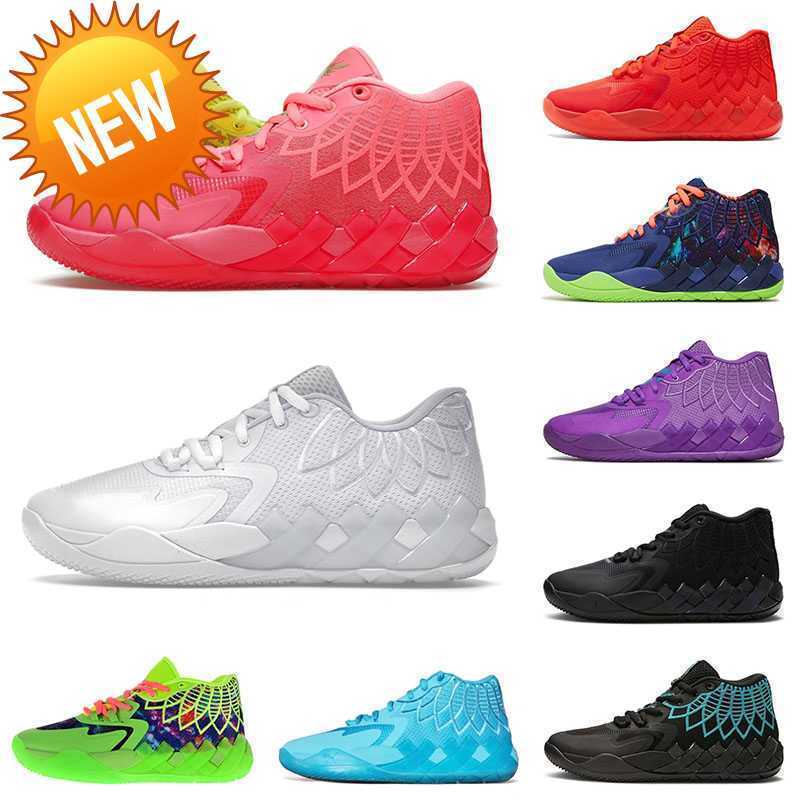 

Outdoor Boots Lamelo Ball Shoe Rick And Morty MB 01 Basketball Shoes For Men Black Blast Buzz City Galaxy Not From Here Rock Ridge Red Purple
