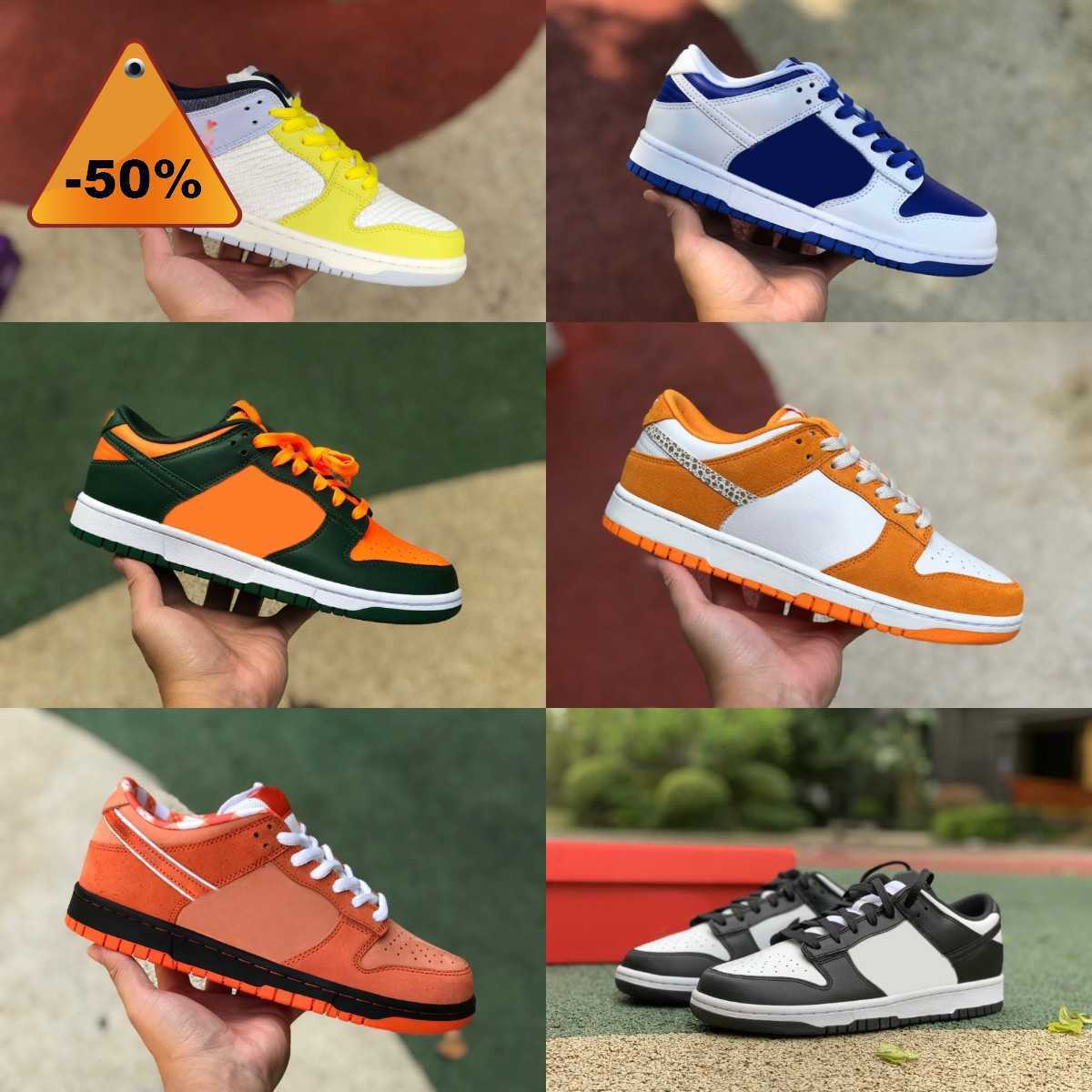 

2023 DUNKES Men Women Running Shoes SB White Black Orange Lobster Be True MICHIGAN Ceramic Safari Kumquat Why So Sad Grey Fog Fruity Pebbles