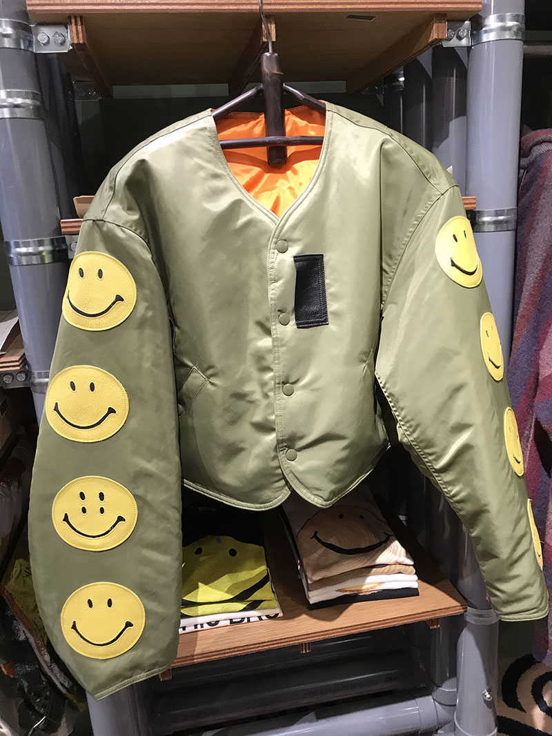 

Men' Jackets KAPITAL Jacket Men Women MA-1 Army Green Leather High Street Kapital Jacket Coat T221206, 1096-black