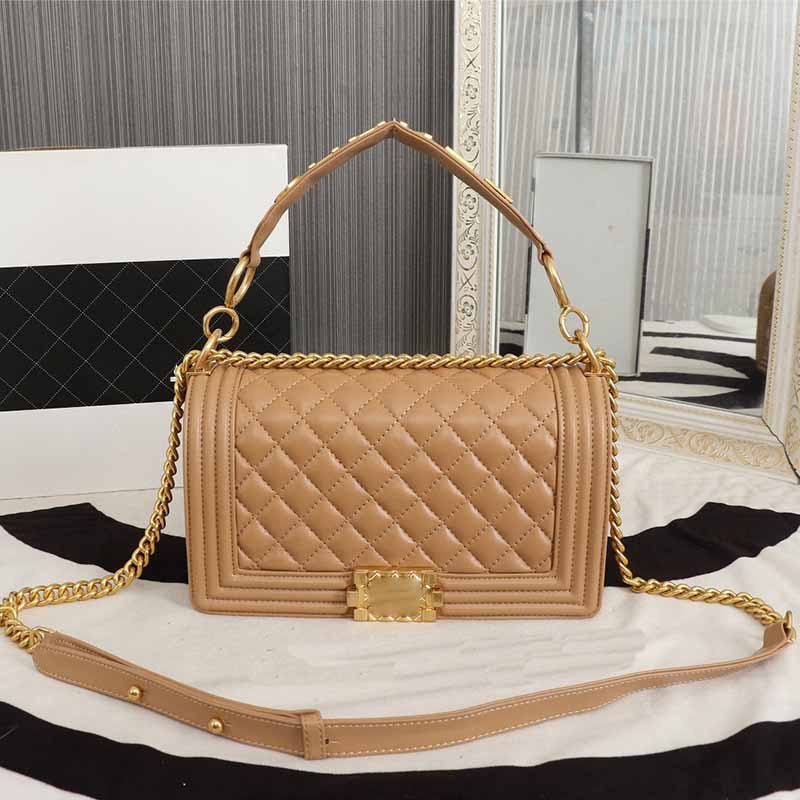 

Women's designer Tote bag luxury Handbag shoulder bags Sheepskin material Chain fashion crossbody bag Hardware logo classic wallet Large capacity vintage handbags, Customize