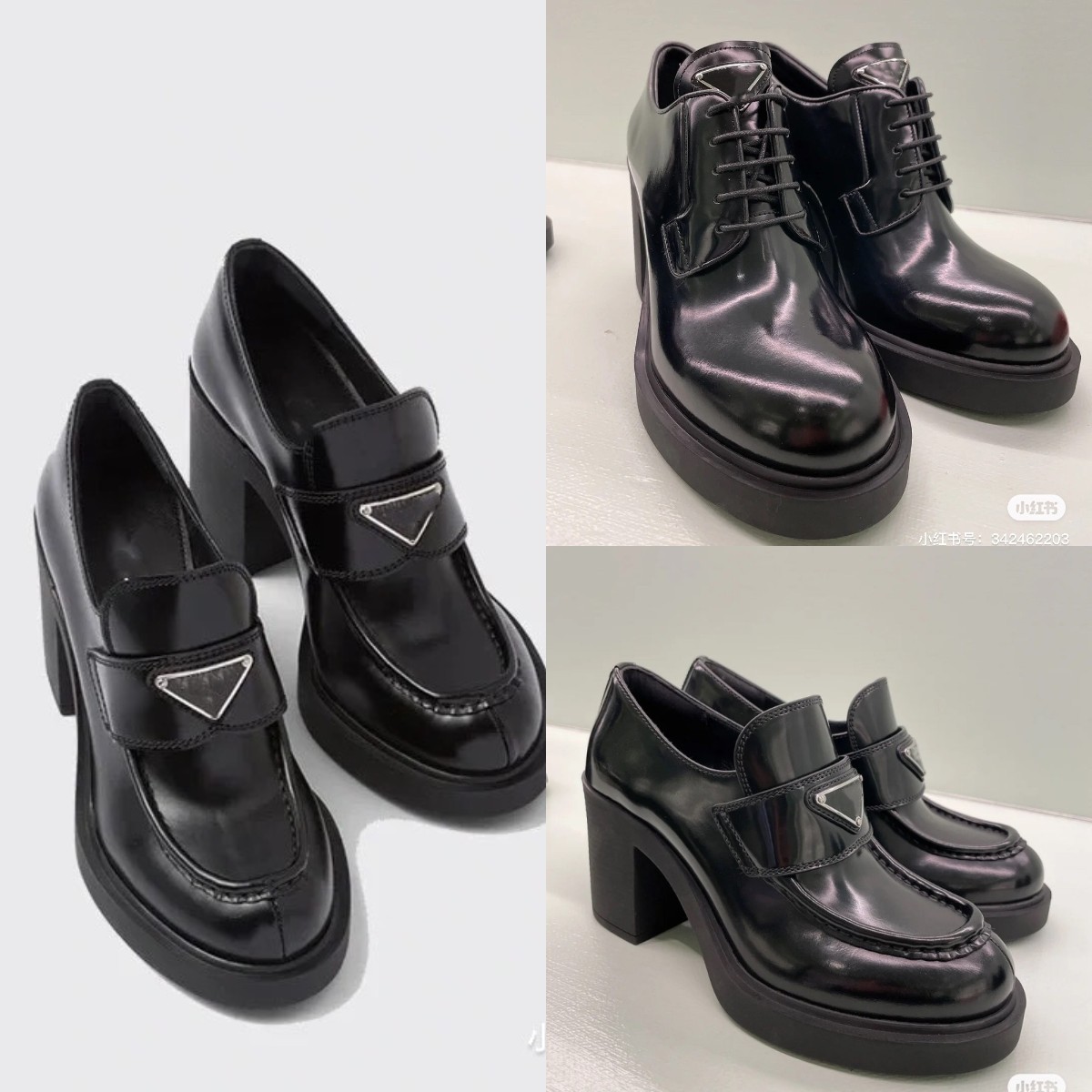 

Women Designer Loafers Classic Patent Leather Dress Shoes Low Boots 2023 Spring New Platform High Heels Casual Leather Muller Lace Up Heels Luxury Fashion Sneakers, Fill postage