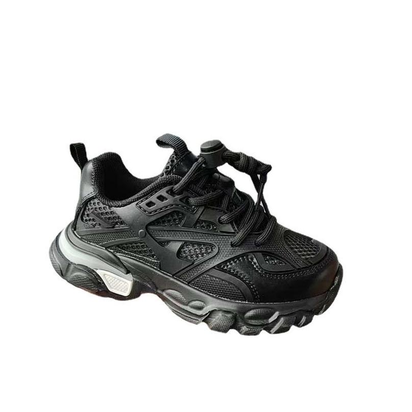 

Athletic Kids Shoes Sneakers Tennis Children Breathable Fashion Simple Lightweight Boys Running Thick Sole Mesh Girls E3232, C1