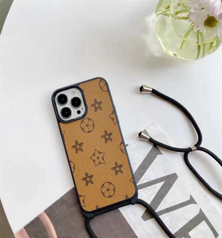 

Designer Fashion Pendant Leather Phone Cases For iPhone 14 Pro Max 13pro 13 12promax 12 14Plus Back Cover Luxury CellPhone Shell w8737051, #11 brown flowers l