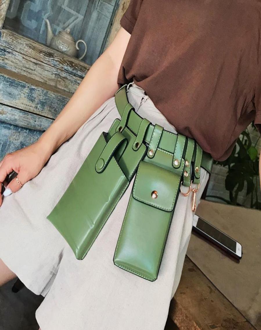 

Waist Bags Fashion Pack Small Women Belt Bag PU Leather Portable Ladies Purses Summer Phone Crossbody Messenger6197398, Black
