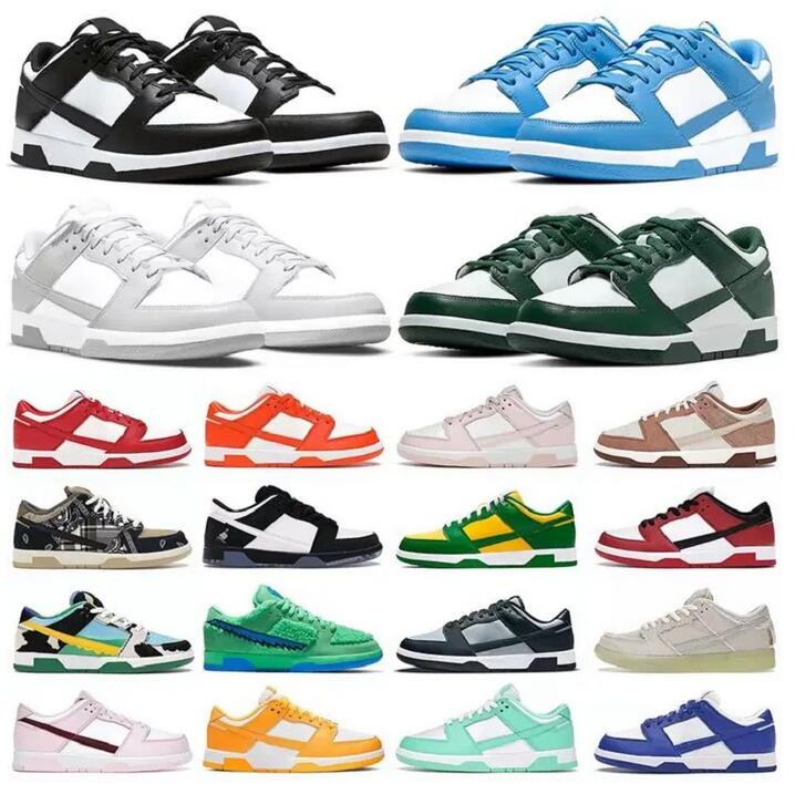 

2022 Low Running shoes for men women Black White Panda Photon Dust Kentucky University Red green Brazil Chicago womens trainers outdoor sports sneakers, 18