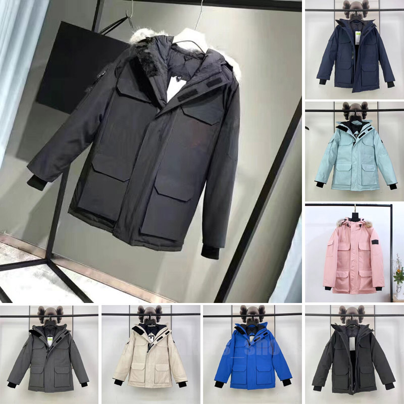 

2023 Men's Jackets Winter Cotton Women's Parka Coats Fashion Outdoor Windbreakers Couples Thickened Warm Custom Designer clothing2023, Color 2
