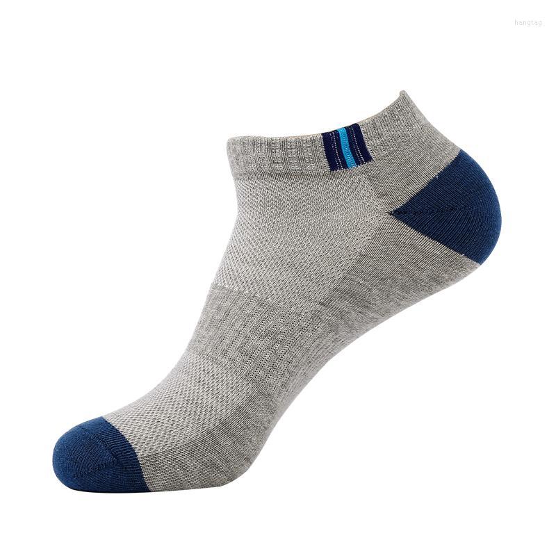 

Men's Socks Summer Men Breathable Cotton Colorful Meias Good Quality Work, Black