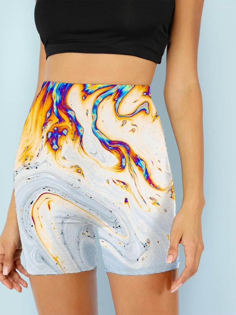 

Women's Pants 3d Shorts Dizziness Women Tie Dye Colorful Casual Harajuku Womens, Ahb-bbb-10182
