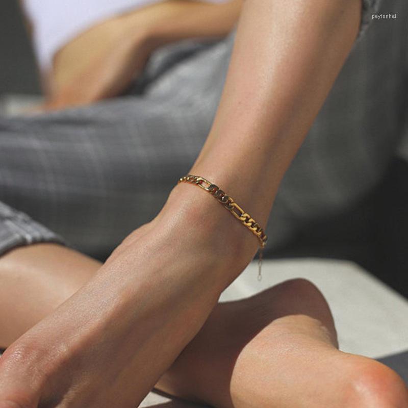 

Anklets Alloy Chain Anklet Jewelry Summer Beach Stainless Steel Love Heart Charm Ankle Bracelet Foot