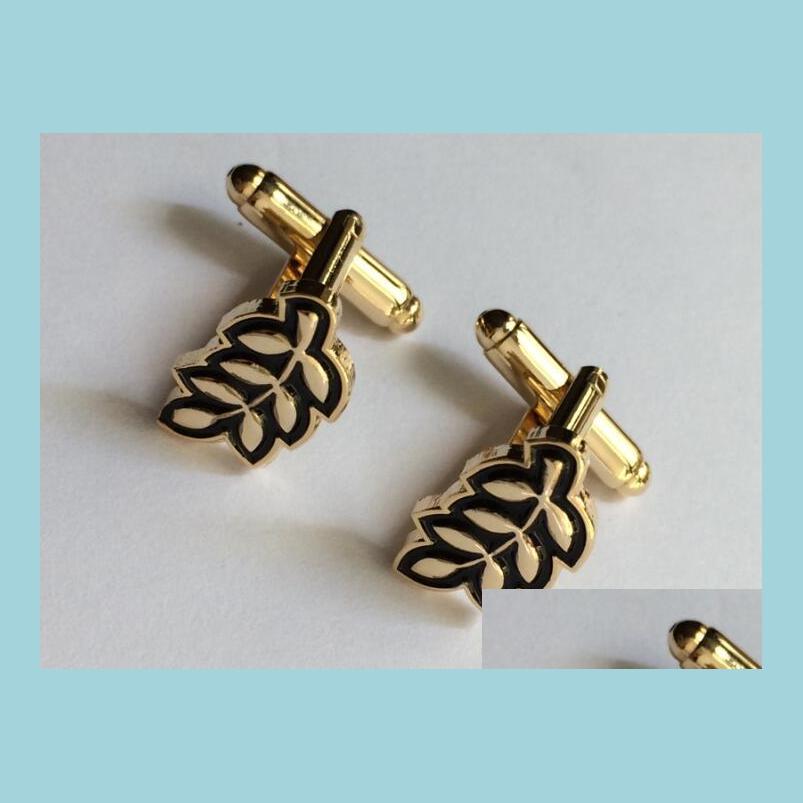 

Cuff Links 10 Pairs Wholesale Leaf Luxury Cufflink For Sale Masonic Designer Cufflinks Mason Cuff Links Mens Sleeve Button Drop Deli Dhir1