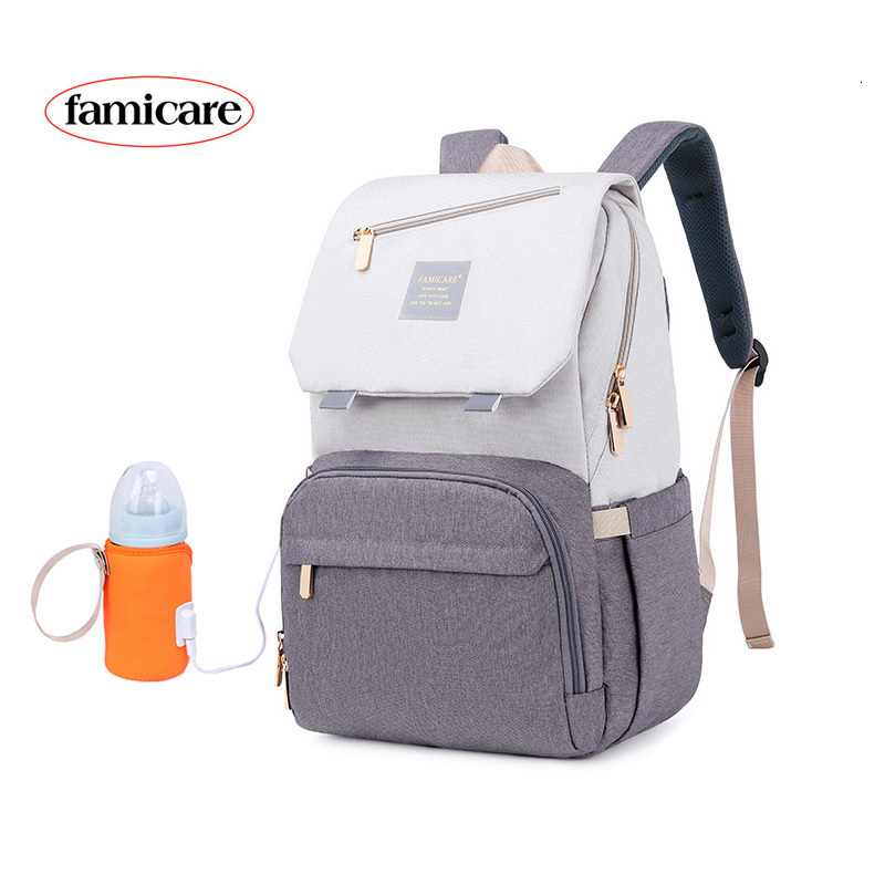 

Diaper Bags Bag Mummy Maternity Backpack Baby Stroller Knapsack Waterproof Handbag Nursing Nappy Rucksack Kid Going Out 221208, Grey black bag