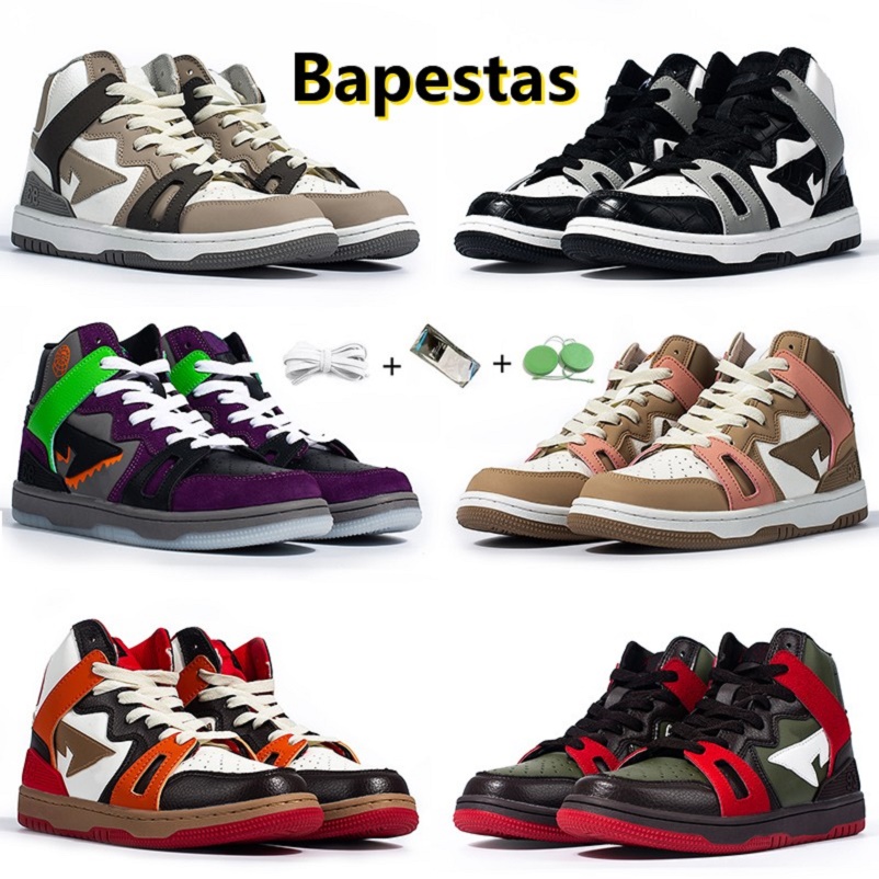 

Casual Shoe Bapestas Sta 93 High Men Women ape Running Shoes Black Light Grey Brown Halloween Olive Green Red Orange Mens Classic Outdoor Trainer Sports Sneakers 36-45, Color#6