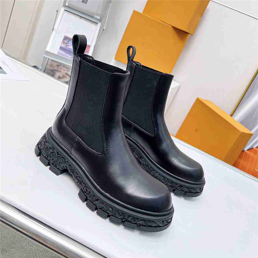 

Luxury Design Boots Louiseity Fashion Women Retro Decoration Winter Warm Snow Non slip High Heel Martin Knight Tassel Casual Socks Boots Viutonity 04-010