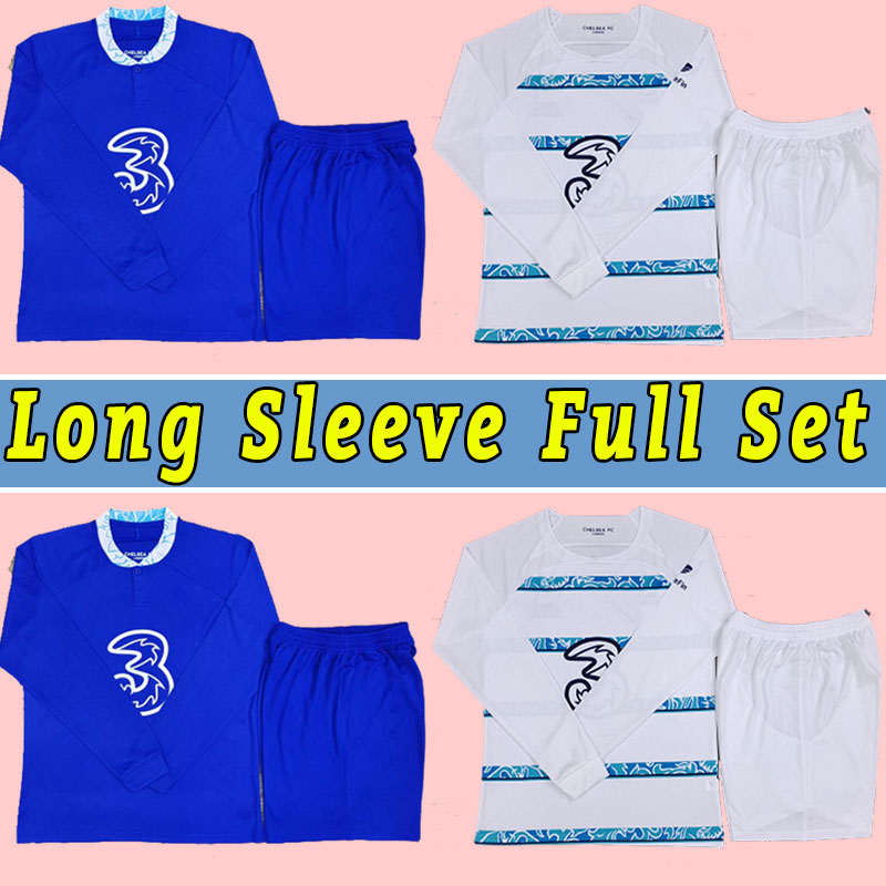 

Full Set socks CFC soccer jerseys STERLING Cucurella KOULIBALY ZIYECH PULISIC MOUNT KANTE HAVERTZ WERNER CHILWELL 2022 Chukwuemeka football shirt 22 23 Long sleeve, Home