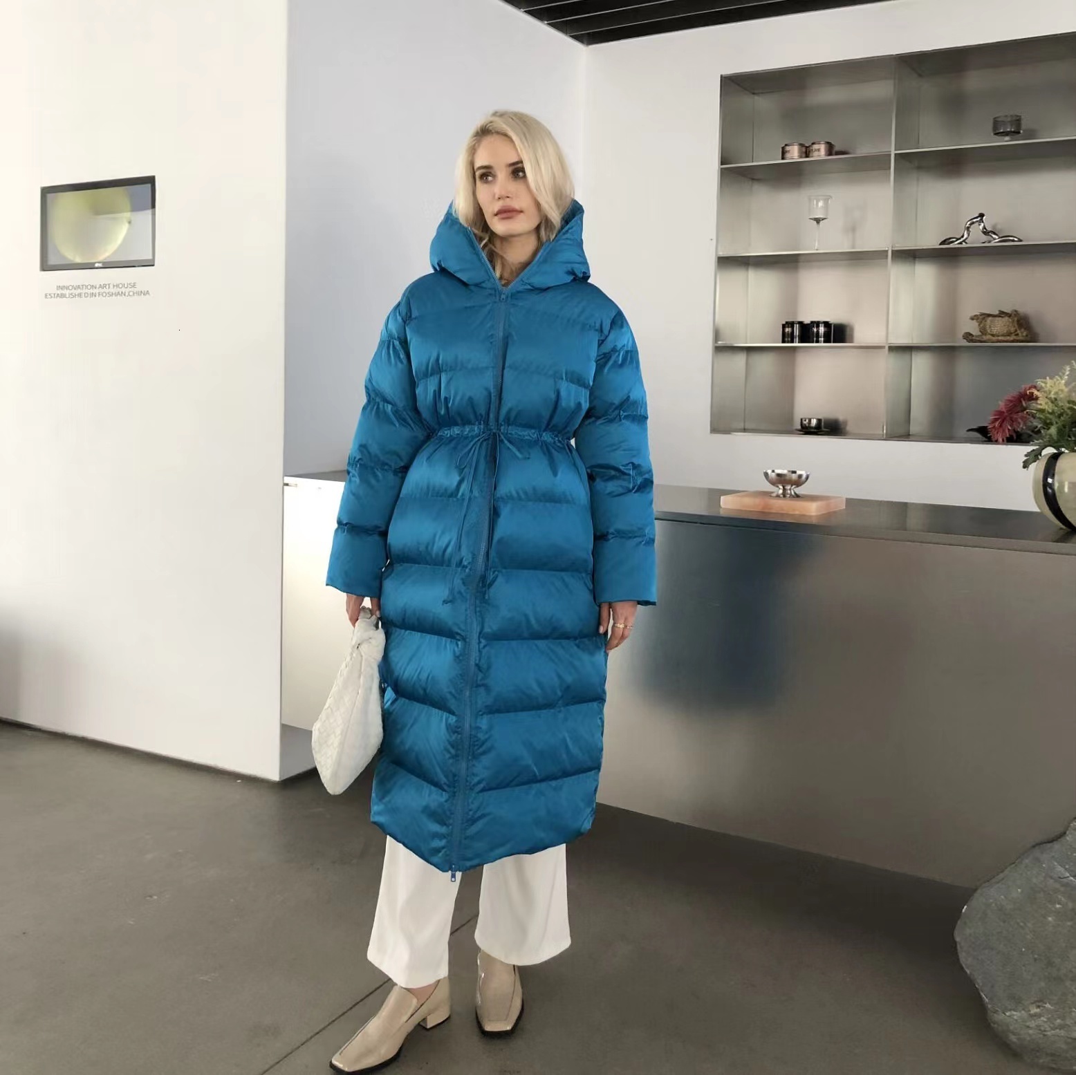 

Women s Down Parkas Women Winter coat Stylish Thick Warm 221208, Black