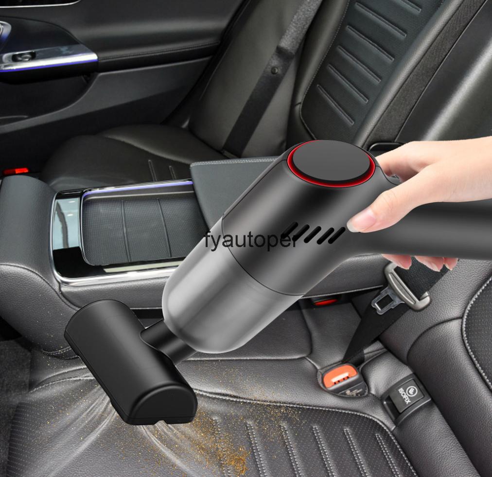 

Car Vacuum Cleaner Mini Handheld Portable Auto Home Cleaning Cordless 8000Pa Wireless With Builtin Battery3102703