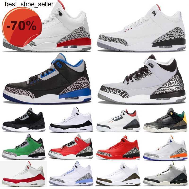

High shoes Basketball Shoes Racer Blue Cool Grey Denim Red Black Cement Pure 3 3S A Ma Maniere Unc Fragment Knicks Free Throw Line Jordn, As photo 5