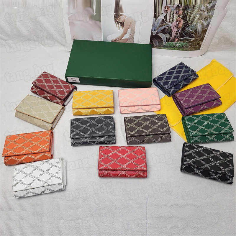 

Designer Men Wallet Door Pocket Car 6 Key Holder Pouch Card Coin Purse Keyring Women Classic Hasp Keys Ring Fashion Keychain Holders Wallets with Box, 9#