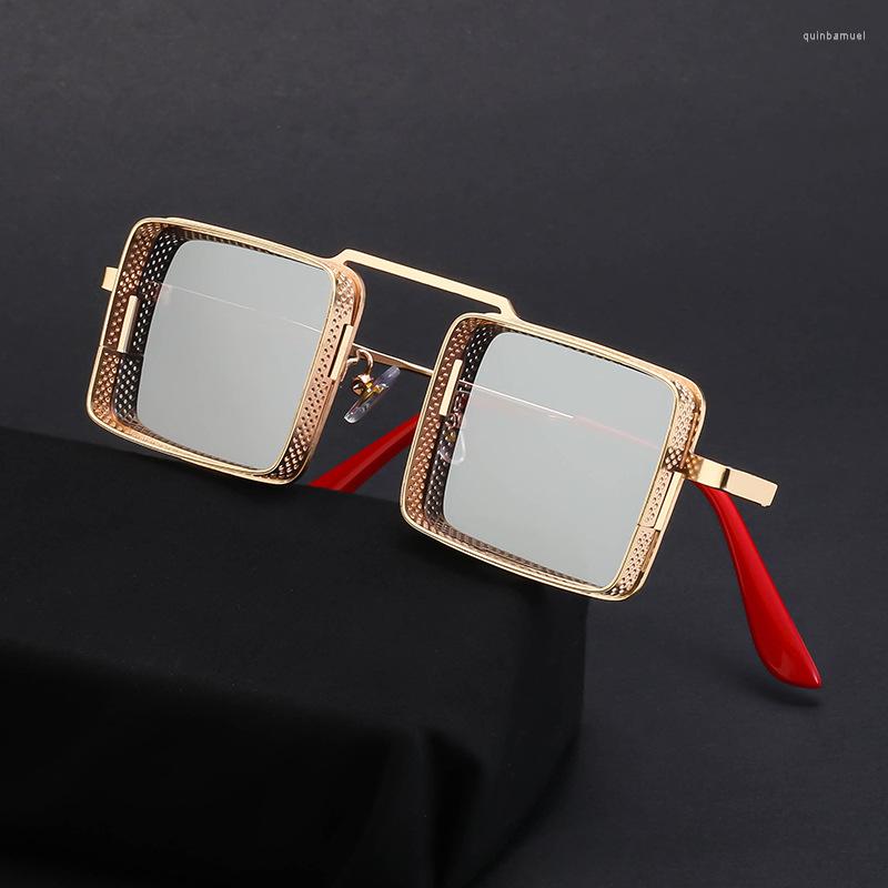 

Sunglasses Square Punk For Men Steampunk Fashion Glasses Retro Shades Lentes De Sol Oculos Lunette Soleil