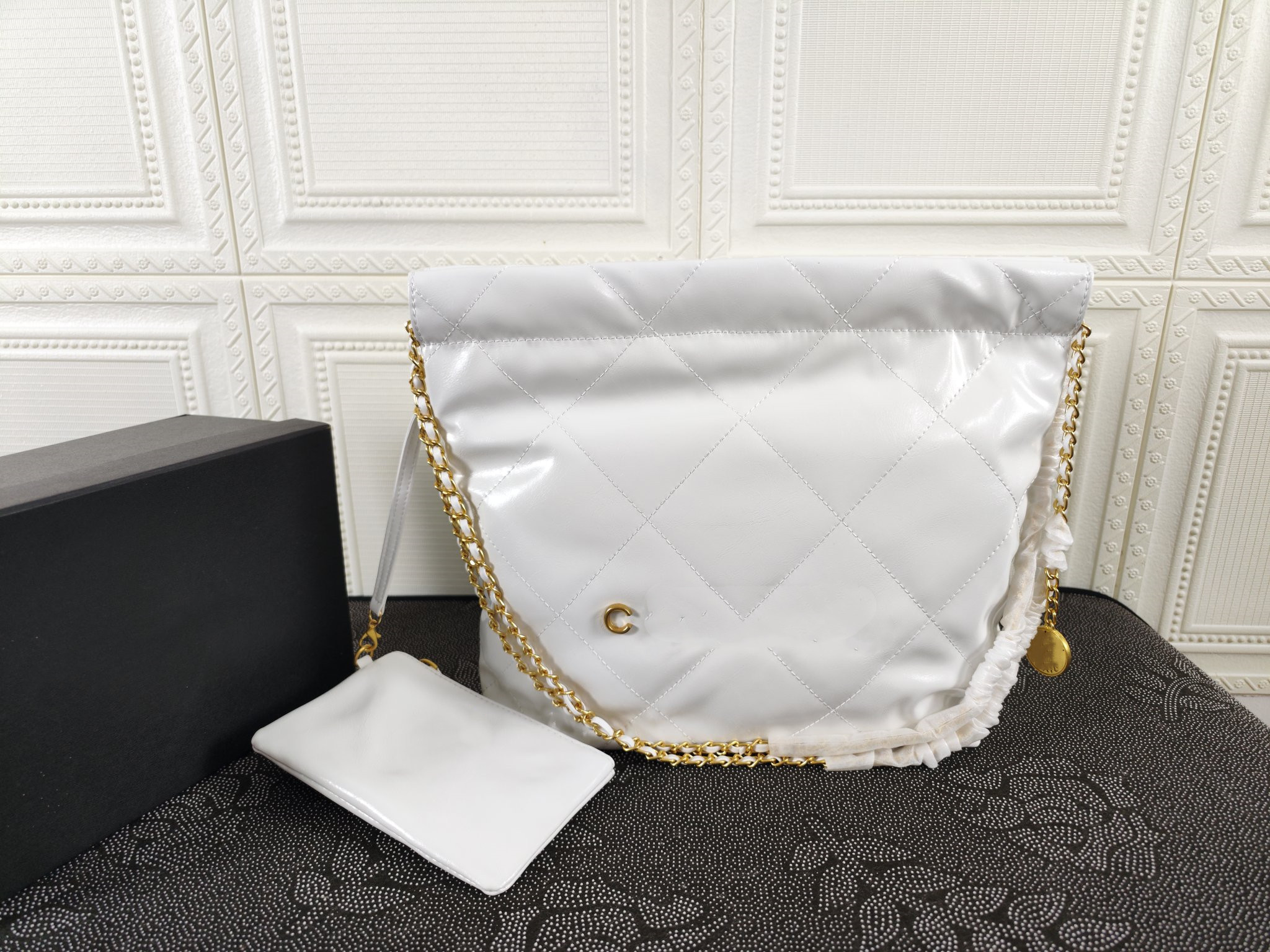 

handbag woman tote bag fashion cowhide shoulder handbags 22 bag luxury designer bags lady crossbody the capacity bag