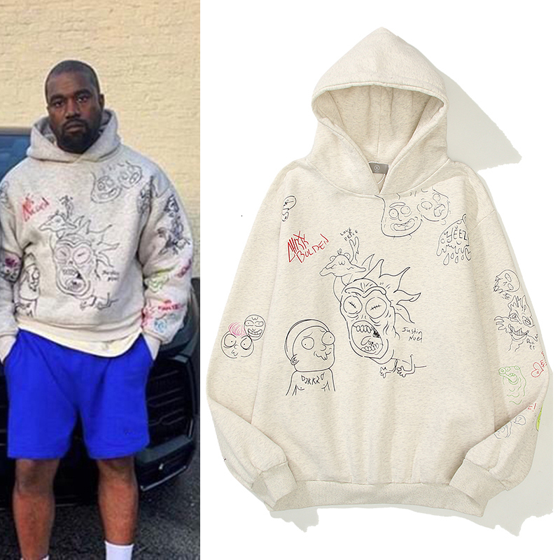 

Mens Hoodies Sweatshirts Graffiti Fleece Stranger Things Couple Retro Casual Harajuku Oversize Sweatshirt Loose Streetwear Hooded Hoody 221207, Black