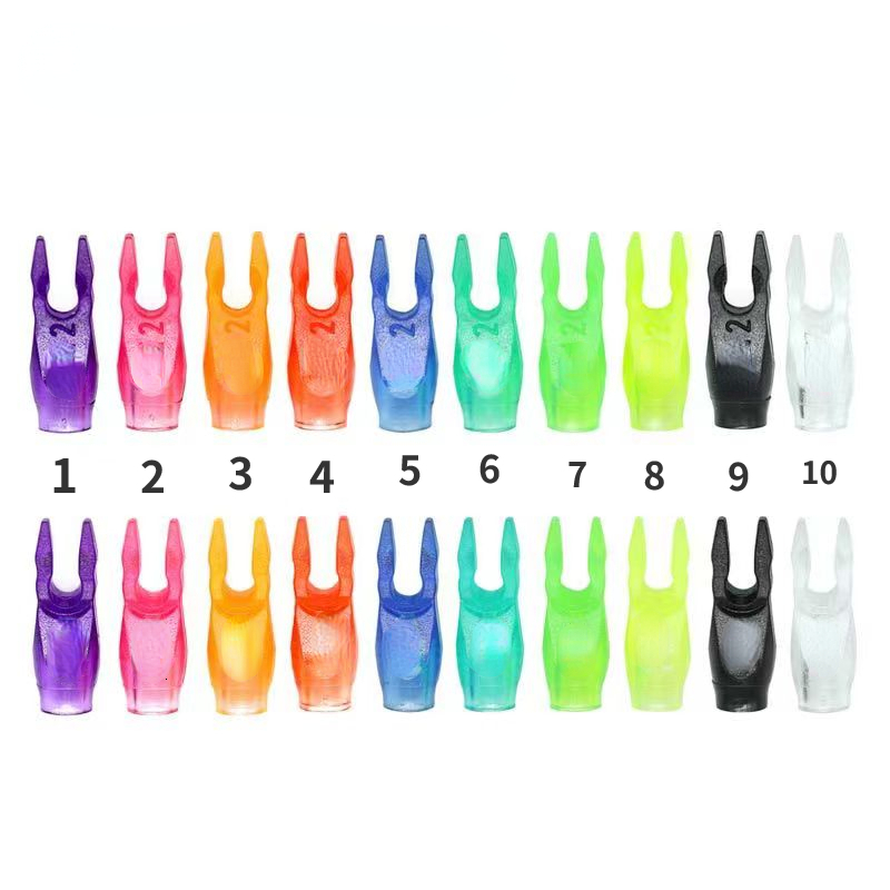 

Darts 100pcs Plastic Nocks NO2 Set Compound Recurve Bow Hunting Shooting 221207